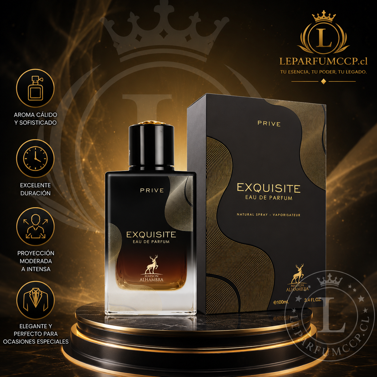 Exquisite Privé EDP 100 ml de Maison Alhambra